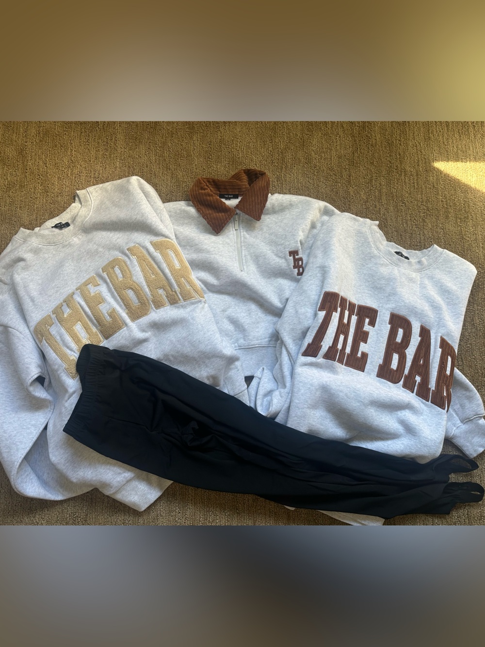 The Bar Sweatshirts & Legging Bundle NEW
